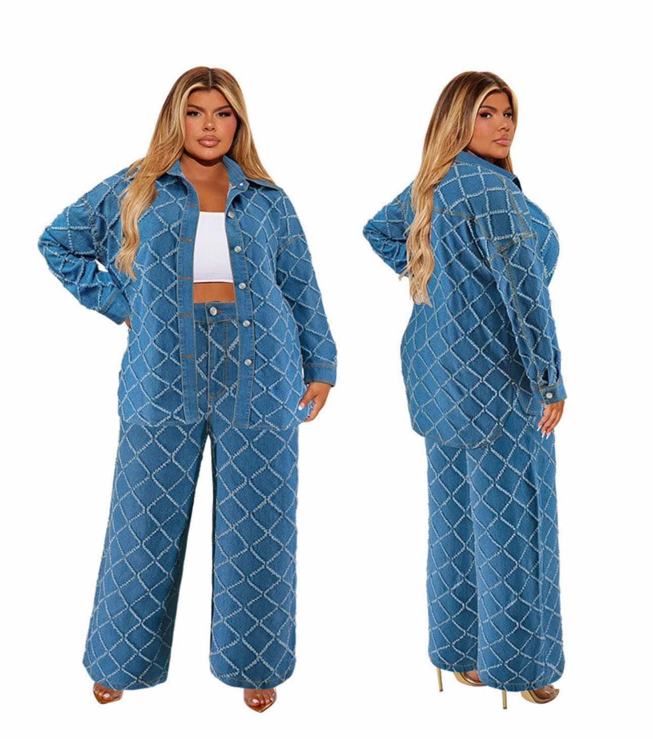 2 Piece Denim Set